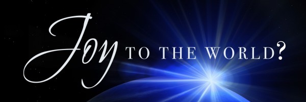 Joy to the world - banner